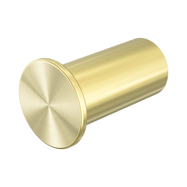 Nero Mecca Robe Hook Slim Brushed Gold - NR1982bBG