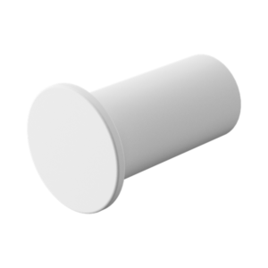 Nero Mecca Robe Hook Slim Matte White - NR1982bMW