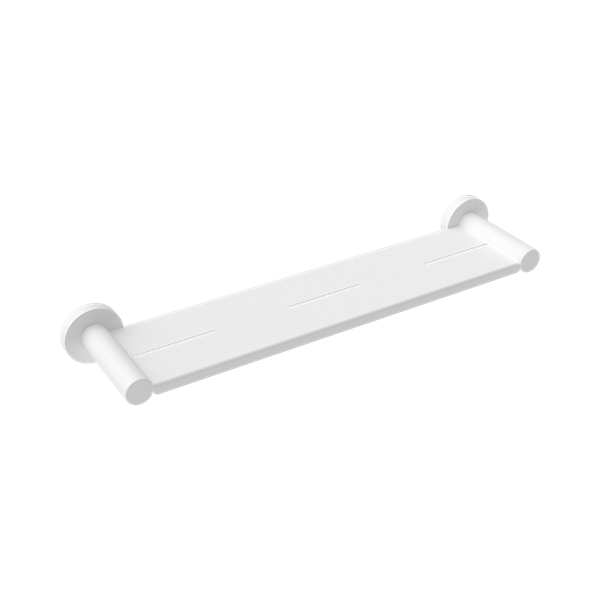 Nero Mecca Metal Shower Shelf Matte White - NR1987aMW