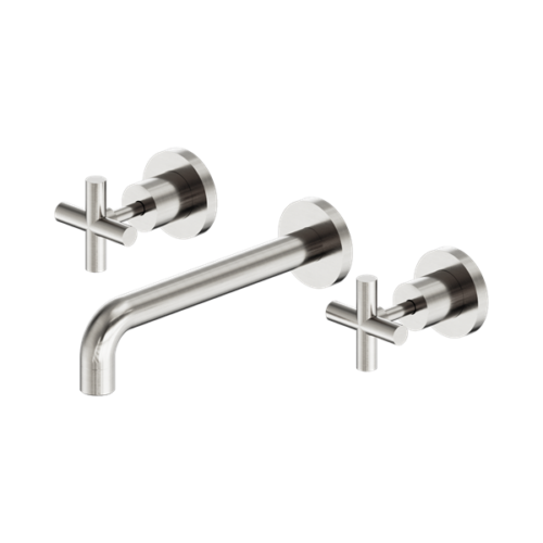 NR201607aBN-X-Plus-Wall-Basin-Set-215mm-Brushed-Nickel-Thumb.png Nero X Plus Wall Basin Set 215mm Brushed Nickel - NR201607aBN