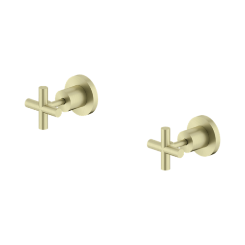 Nero X Plus Wall Tops Assembly Brushed Gold - NR201609BG