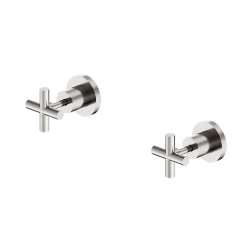 Nero X Plus Wall Tops Assembly Brushed Nickel - NR201609BN
