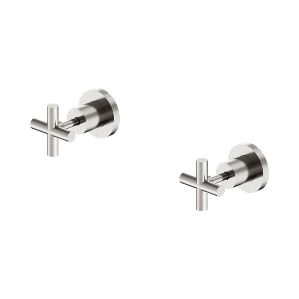 Nero X Plus Wall Tops Assembly Brushed Nickel - NR201609BN