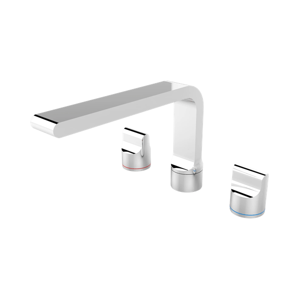 Nero Pearl Bath Set Chrome - NR201703CH