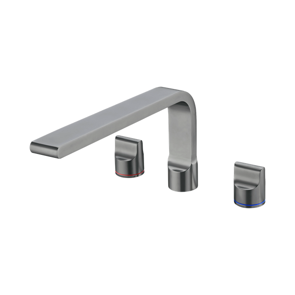 Nero Pearl Bath Set Gun Metal - NR201703GM