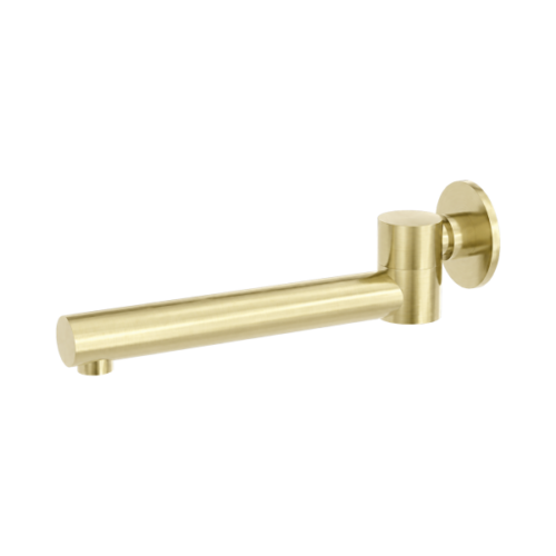 NR202BG-Dolce-Wall-Mounted-Swivel-Bath-Spout-Only-Brushed-Gold-Thumb.png Nero Dolce Wall Mounted Swivel Bath Spout Only Brushed Gold - NR202BG