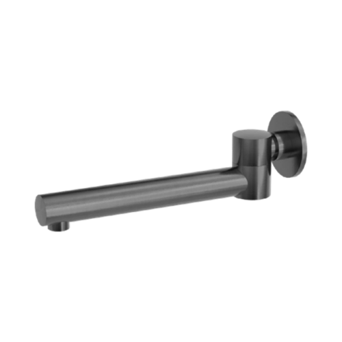 NR202GM-Dolce-Wall-Mounted-Swivel-Bath-Spout-Only-Gun-Metal-Thumb.png Nero Dolce Wall Mounted Swivel Bath Spout Only Gun Metal - NR202GM