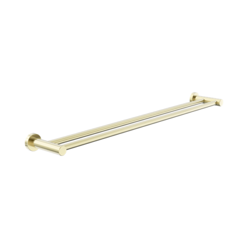 NR2030dBG-Dolce-II-Double-Towel-Rail-800mm-Brushed-Gold-Thumb.png Nero Dolce II Double Towel Rail 800mm Brushed Gold - NR2030dBG