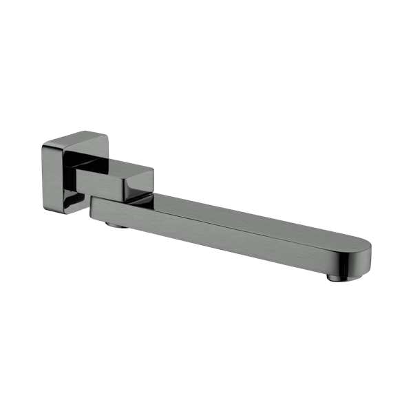 Nero Bianca Swivel Bath Spout Only Gun Metal - NR207GM