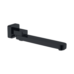 Nero Bianca Swivel Bath Spout Only Matte Black - NR207MB