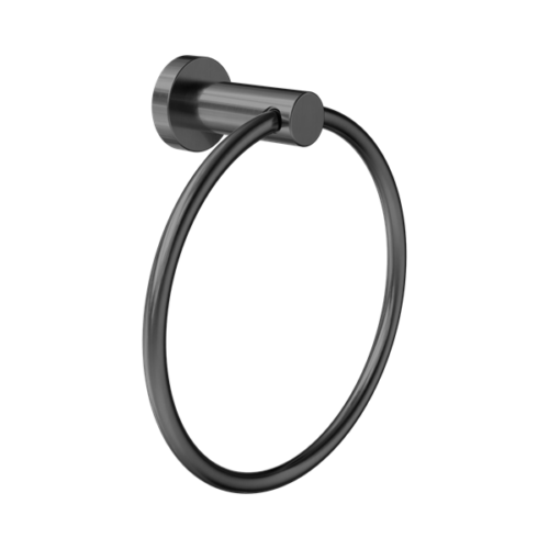 NR2080GM-Dolce-II-Hand-Towel-Ring-Gun-Metal-Thumb.png Nero Dolce II Hand Towel Ring Gun Metal - NR2080GM