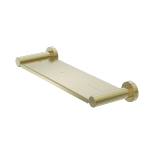 Nero Dolce II Metal Shower Shelf Brushed Gold - NR2087aBG