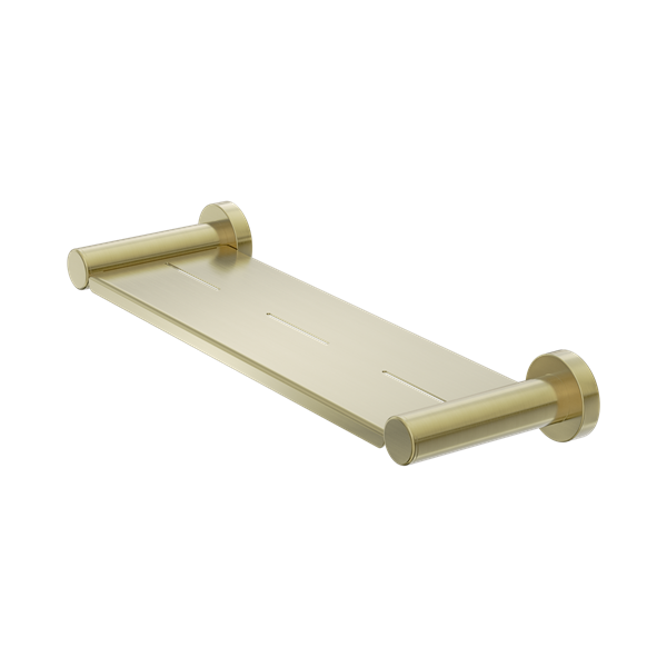 Nero Dolce II Metal Shower Shelf Brushed Gold - NR2087aBG