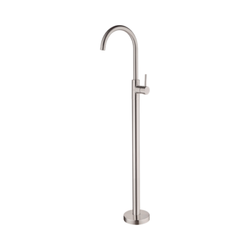 NR210903a01BN-Mecca-Freestanding-Bath-Mixer-Brushed-Nickel-Thumb.png Nero Mecca Freestanding Bath Mixer Brushed Nickel - NR210903a01BN