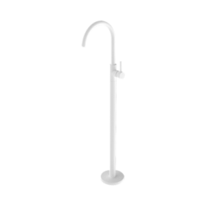 Nero Mecca Freestanding Bath Mixer Matte White - NR210903a01MW