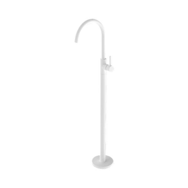 Nero Mecca Freestanding Bath Mixer Matte White - NR210903a01MW