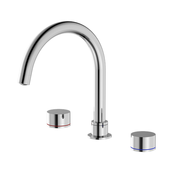 Nero Kara Bath Set Chrome - NR211703CH