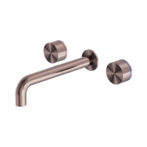 Nero Kara Wall Basin Set 180mm Brushed Bronze - NR211707a180BZ