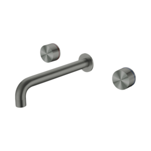 Nero Kara Wall Basin Set 215mm Gun Metal - NR211707a217GM