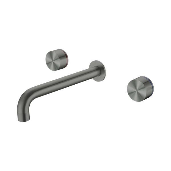 Nero Kara Wall Basin Set 215mm Gun Metal - NR211707a217GM