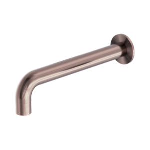Nero Kara Wall Basin Set Spout Only 215mm Brushed Bronze - NR211707a217sBZ