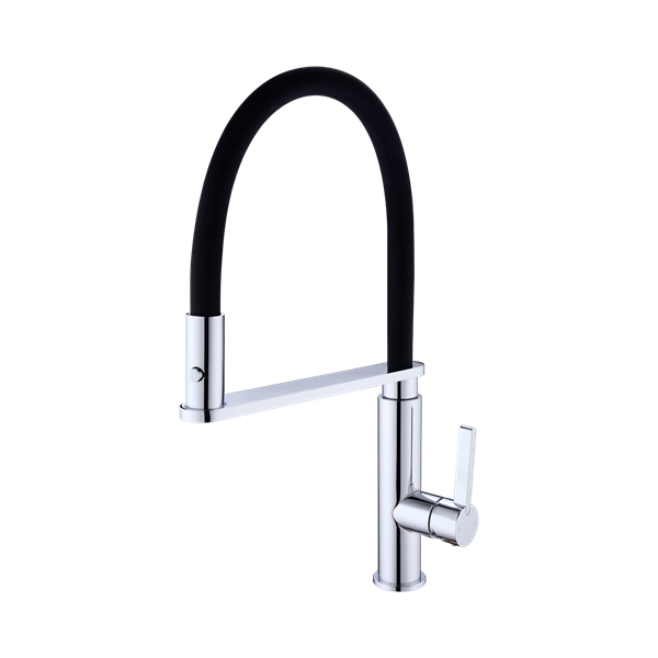 Nero Rit Pull Out Sink Mixer Chrome - NR221707CH
