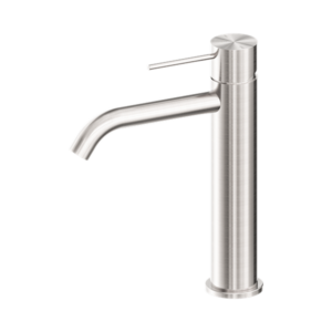 Nero Mecca Mid Tall Basin Mixer Brushed Nickel - NR221901EBN