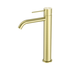 Nero Mecca Tall Basin Mixer Brushed Gold - NR221901aBG