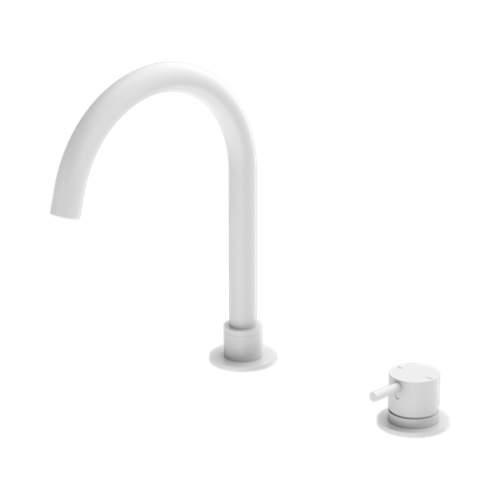 NR221901bMW-Mecca-Hob-Basin-Mixer-Round-Swivel-Spout-Matte-White-Thumb.png Nero Mecca Hob Basin Mixer Round Swivel Spout Matte White - NR221901bMW