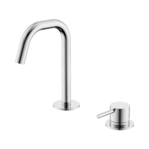 Nero Mecca Hob Baisn Mixer Set Edge Spout Chrome - NR221901hCH
