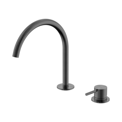 NR221901jGM-Mecca-Hob-Bath-Kitchen-Mixer-Set-Arc-Spout-Gun-Metal-Thumb.png Nero Mecca Hob Bath/Kitchen Mixer Set Arc Spout Gun Metal - NR221901jGM