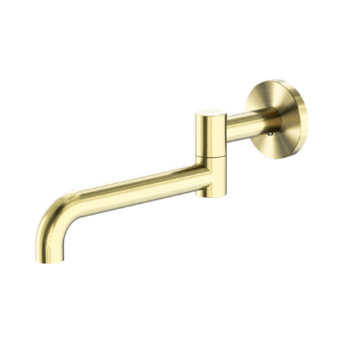 NR221903GBG-Mecca-Wall-Mounted-Swivel-Bath-Spout-Only-225mm-Brushed-Gold-Thumb.png Nero Mecca Wall Mounted Swivel Bath Spout Only 225mm Brushed Gold - NR221903GBG