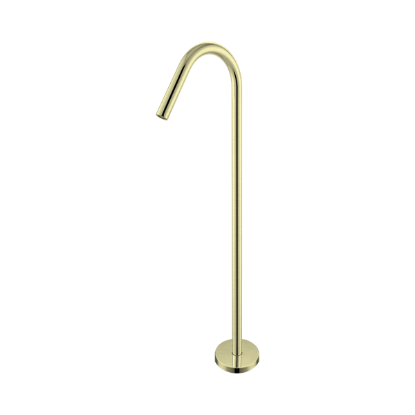Nero Mecca Freestanding Bath Spout Only Brushed Gold - NR221903aBG