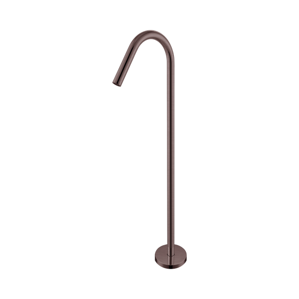 Nero Mecca Freestanding Bath Spout Only Brushed Bronze - NR221903aBZ