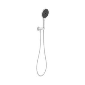 Nero Mecca Shower On Bracket With Air Shower II Matte White - NR221905FMW