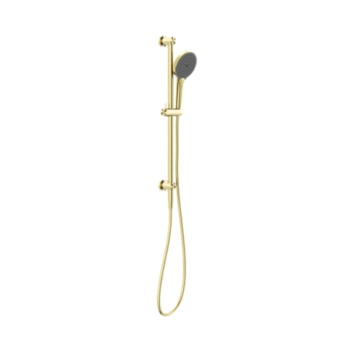 Nero Mecca Shower Rail With Air Shower II Brushed Gold - NR221905GBG