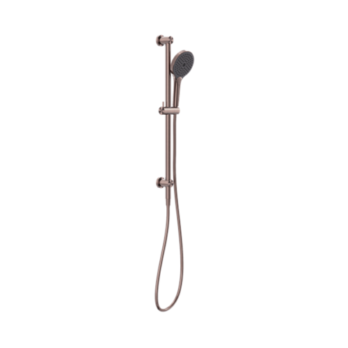 Nero Mecca Shower Rail With Air Shower II Brushed Bronze - NR221905GBZ