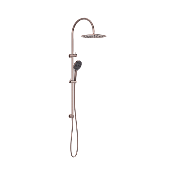 Nero Mecca Twin Shower With Air Shower II Brushed Bronze - NR221905HBZ