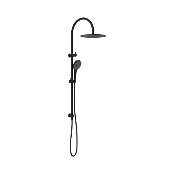 Nero Mecca Twin Shower With Air Shower II Matte Black - NR221905HMB