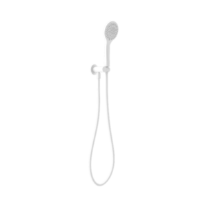 Nero Mecca Shower On Bracket With Air Shower Matte White - NR221905MW