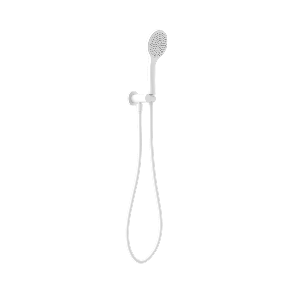 Nero Mecca Shower On Bracket With Air Shower Matte White - NR221905MW