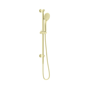 Nero Mecca Shower Rail With Air Shower Brushed Gold - NR221905aBG