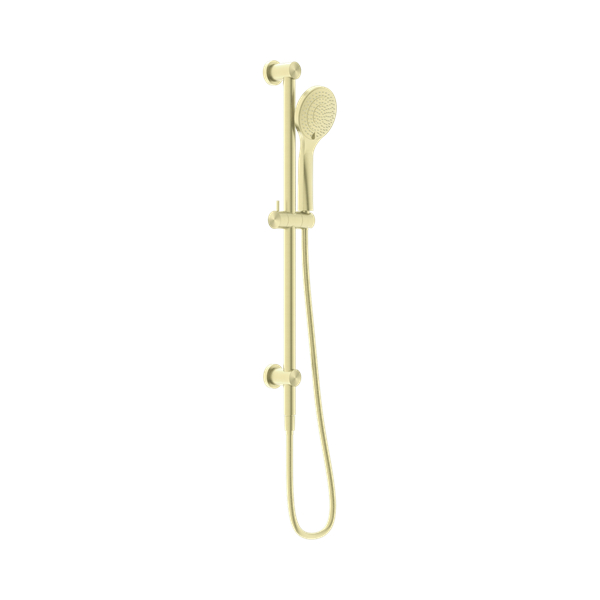 Nero Mecca Shower Rail With Air Shower Brushed Gold - NR221905aBG