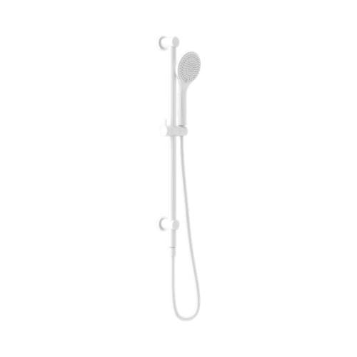 Nero Mecca Shower Rail With Air Shower Matte White - NR221905aMW
