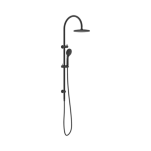 Nero Mecca Twin Shower With Air Shower Matte Black - NR221905bMB