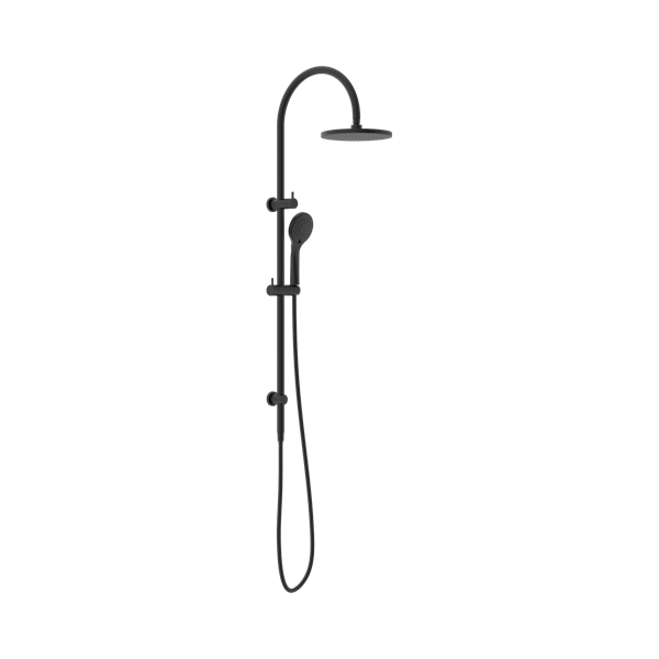 Nero Mecca Twin Shower With Air Shower Matte Black - NR221905bMB