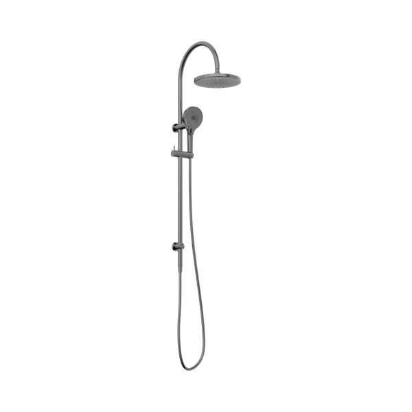 Nero Mecca Twin Shower Gun Metal - NR221905eGM