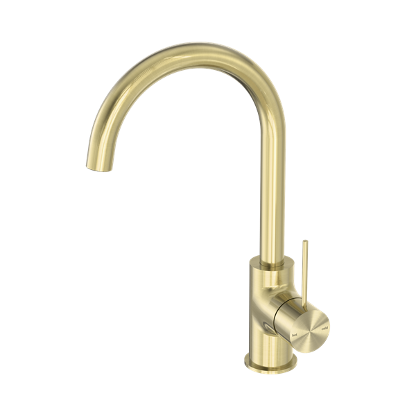Nero Mecca Kitchen Mixer Brushed Gold - NR221907BG