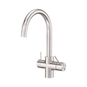 Nero Mecca 3 Way Filtered Mixer Tap Brushed Nickel - NR221907eBN