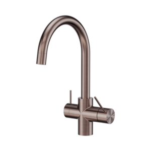 Nero Mecca 3 Way Filtered Mixer Tap Brushed Bronze - NR221907eBZ
